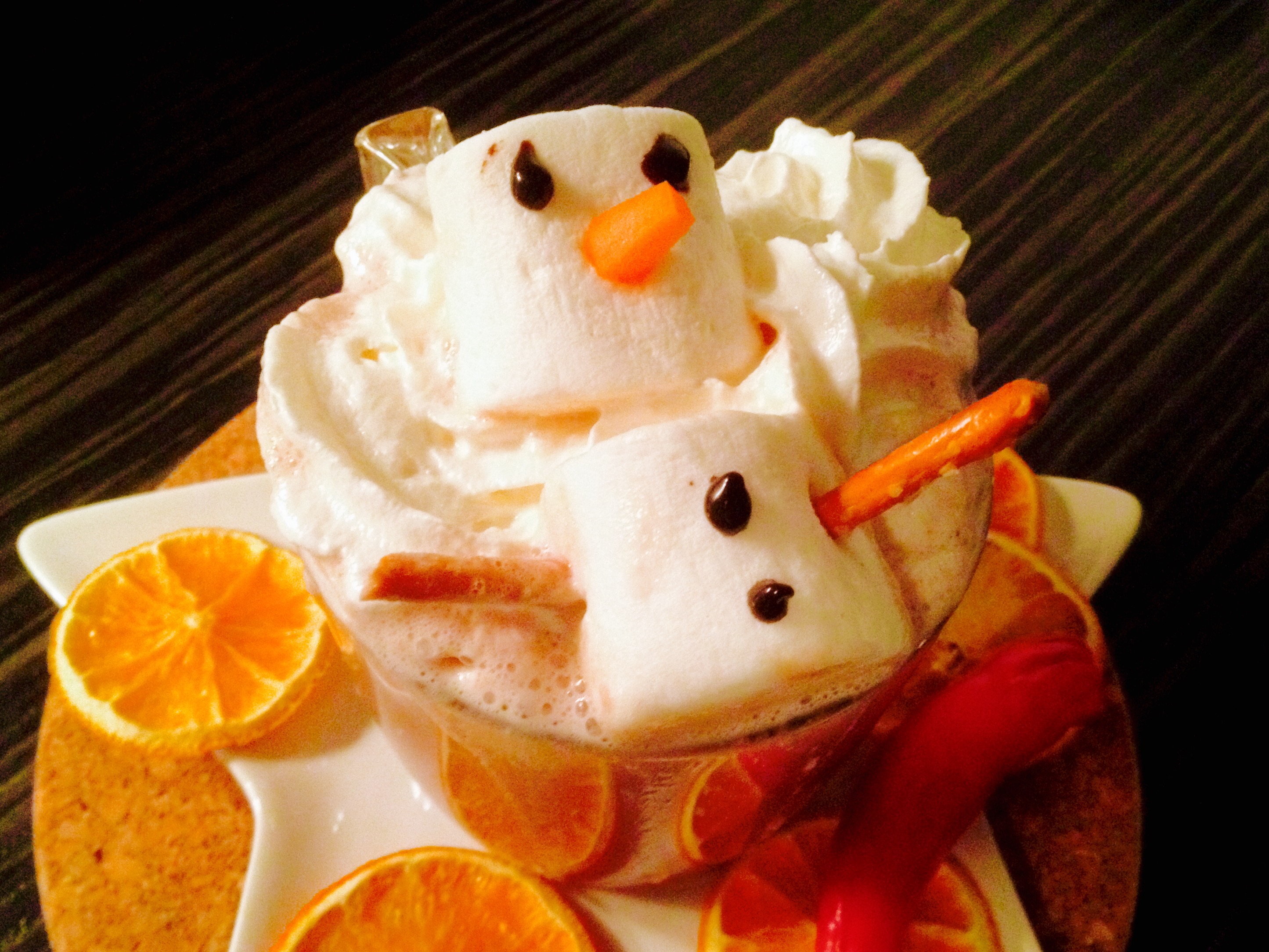 Warmer Kakao mit Marshmallow Warmer Kakao mit Marshmallow