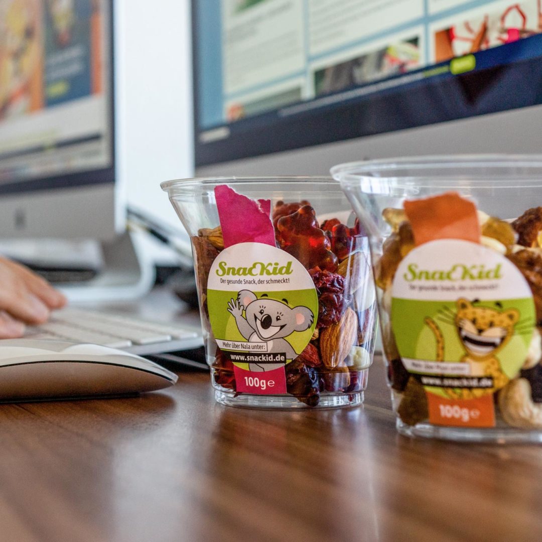 SnacKid 12er Set Gesunde Snacks fürs Büro Jetzt zum Mitnehmen )